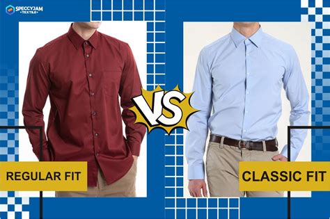 tommy hilfiger classic fit vs regular fit